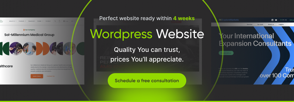 wordpress website development